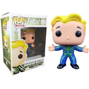 FUNKO POP! Games Fallout #99 Adamantium Skeleton Hot Topic Exclusive